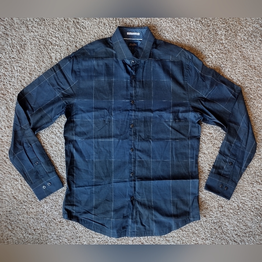 Good Man Brand Checkered Long Sleeve Button Down Shirt Medium NWOT